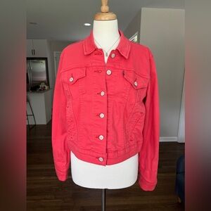 Levi’s Strauss and Co Cropped Jean Jacket